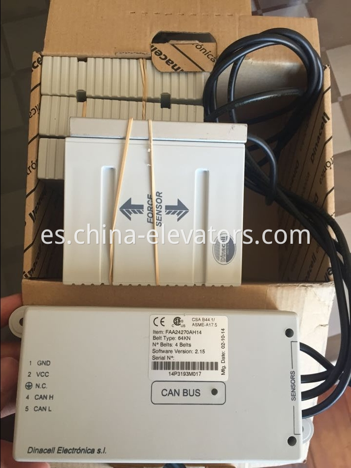 Dispositivo de pesaje de carga CSB para ascensores OTIS Gen2 FAA24270AH14 CSB Load Weighing Device for OTIS Gen2 Elevators FAA24270AH14